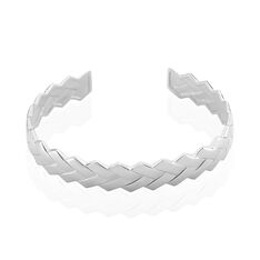 Jonc Argent Rhodie Cylia