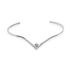 Jonc Argent Rhodie Emy Oxyde