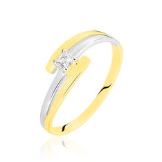 Bague Or Et Diamant