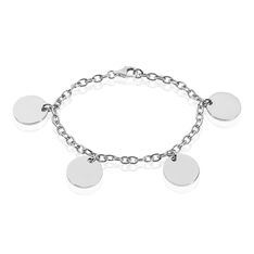 Bracelet Argent Rhodie