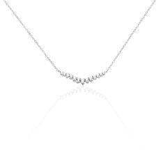 Collier Argent Rhodie Aile De Mouette Oxyde - Colliers Femme | Marc Orian