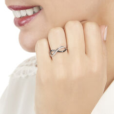 Bague Irene Or Blanc Et Diamant