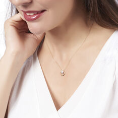 Collier Amane Or Jaune Cercle Diamant