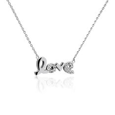 Collier Love Argent Et Oxyde - Colliers Femme | Marc Orian