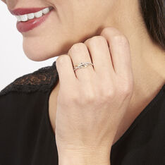 Bague Helene Or Bicolore Et Diamant