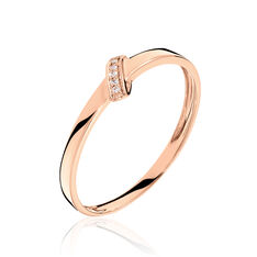 Bague Lucia Or Rose Diamants