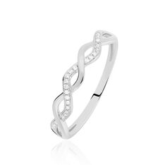 Bague Or Blanc Et Diamants Anays