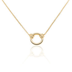 Collier Plaque Or Jaune Poema - Colliers Femme | Marc Orian