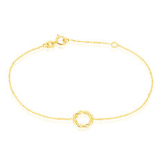 Bracelet Chrisna Or Jaune Eventail