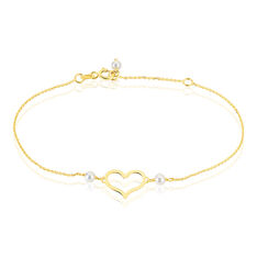 Bracelet Or Perle De Culture