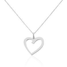 Collier Acier Coeur - Sautoirs Femme | Marc Orian