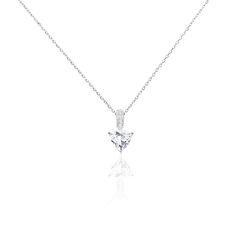 Collier Argent Rhodie Pamela Oxyde - Colliers Femme | Marc Orian