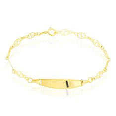 Bracelet Identite Bebe Or Jaune Eudoxie