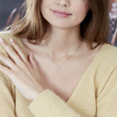 Collier Maude Or Rose Et Diamant - Parure de mariage Femme | Marc Orian