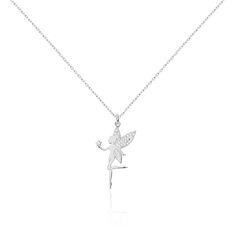 Collier Argent Eloise Fee Oxyde