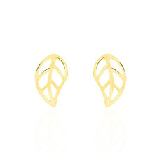 Boucles D'Oreilles Puces Or Jaune