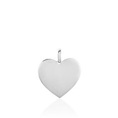 Pendentif Or Blanc Coeur - Pendentifs Femme | Marc Orian