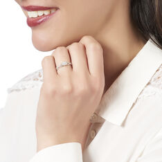 Bague Or Blanc Et Diamants Anays