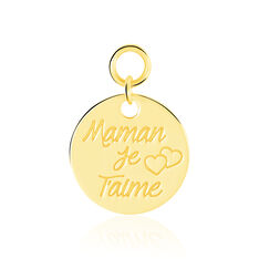 Pampille Anelie Argent Dore Pastille