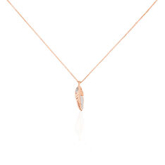 Collier Or Rose Clodie - Colliers Femme | Marc Orian