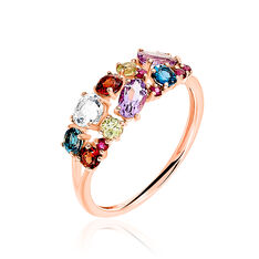 Bague Leonice Or Rose