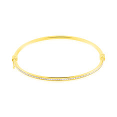 Jonc Or Jaune Isa Glitter