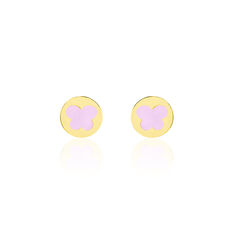 Boucles D'Oreilles Leslie Or Jaune
