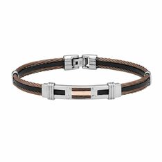 Bracelet Acier Et Or