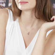 Collier Leonice Or Rose - Colliers Femme | Marc Orian