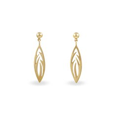 Boucles D'Oreilles Plaque Or