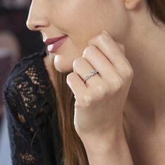 Solitaire Argent Oxyde - Bagues Solitaire Femme | Marc Orian