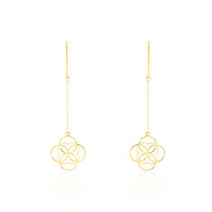 Boucles D'Oreilles Martina Or Jaune