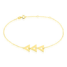 Bracelet Or Jaune Maloe Triangle