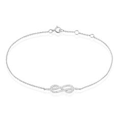 Bracelet Klem Or Blanc Diamants