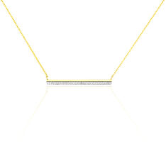Collier Lisa Or Jaune Et Diamants - Parure de mariage Femme | Marc Orian