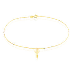 Chaine De Cheville Or Jaune