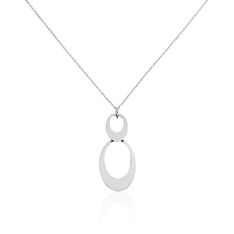 Collier Argent Rhodie Gianluca