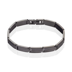 Bracelet Acier Pvd Maille Fantaisie
