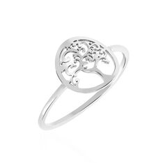 Bague Argent Arbre De Vie