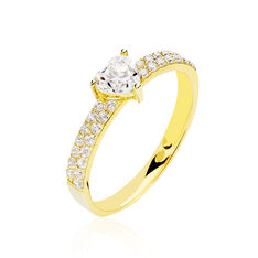 Bague Or Jaune Et Oxyde - Bagues Fian&ccedil;ailles Femme | Marc Orian