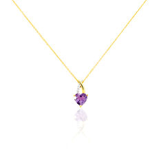 Collier Bertille Or Jaune Et Amethystes - Colliers Femme | Marc Orian