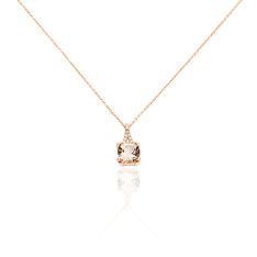 Collier Jana Or Rose Et Morganite - Colliers Femme | Marc Orian