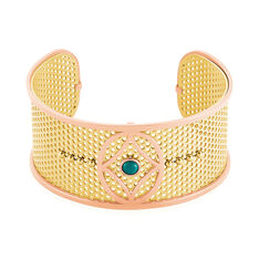 Jonc Acier Dore Audreanne Perfore Pierre Verte