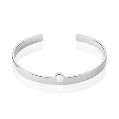 Jonc Argent Rhodie Kaliana Oxyde