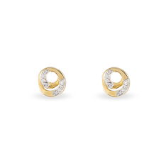 Boucles D'Oreilles Plaque Or