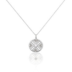 Collier Argent Rhodie Tribal