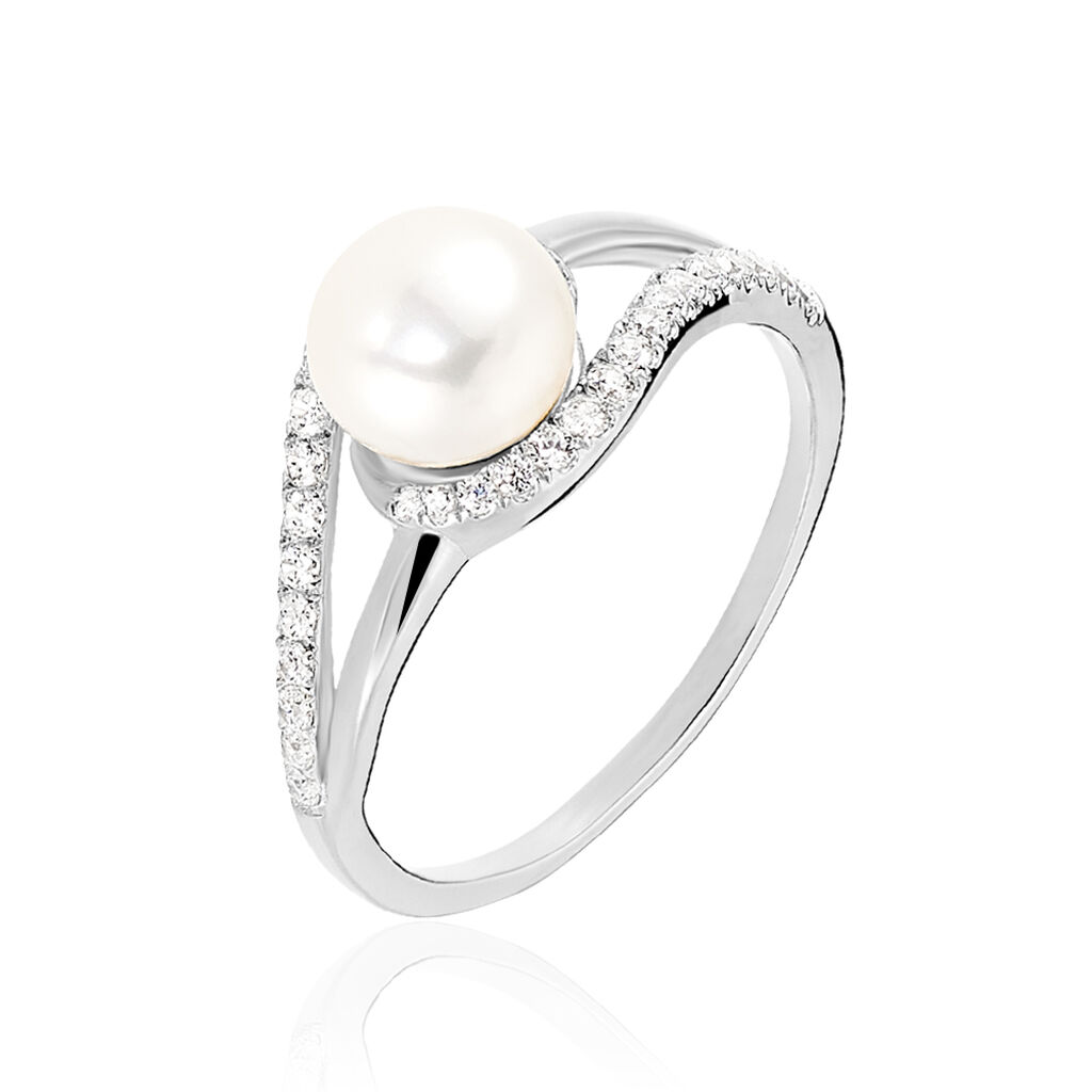 Bague Argent Perle De Culture Fadfbu2123p Marc Orian