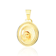 Pendentif Or Jaune Vierge Arev