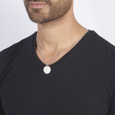 Pendentif Argent Rhodie Elin Pastille