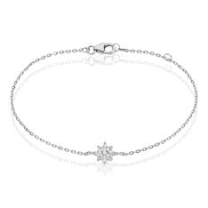 Bracelet Argent Layana Etoile Oxyde